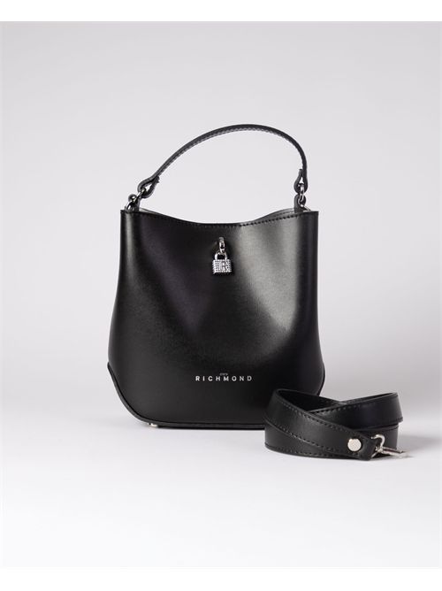 Sac cartable John Richmond avec bandoulière JOHN RICHMOND | JR-W-1214BLACK/SILVER